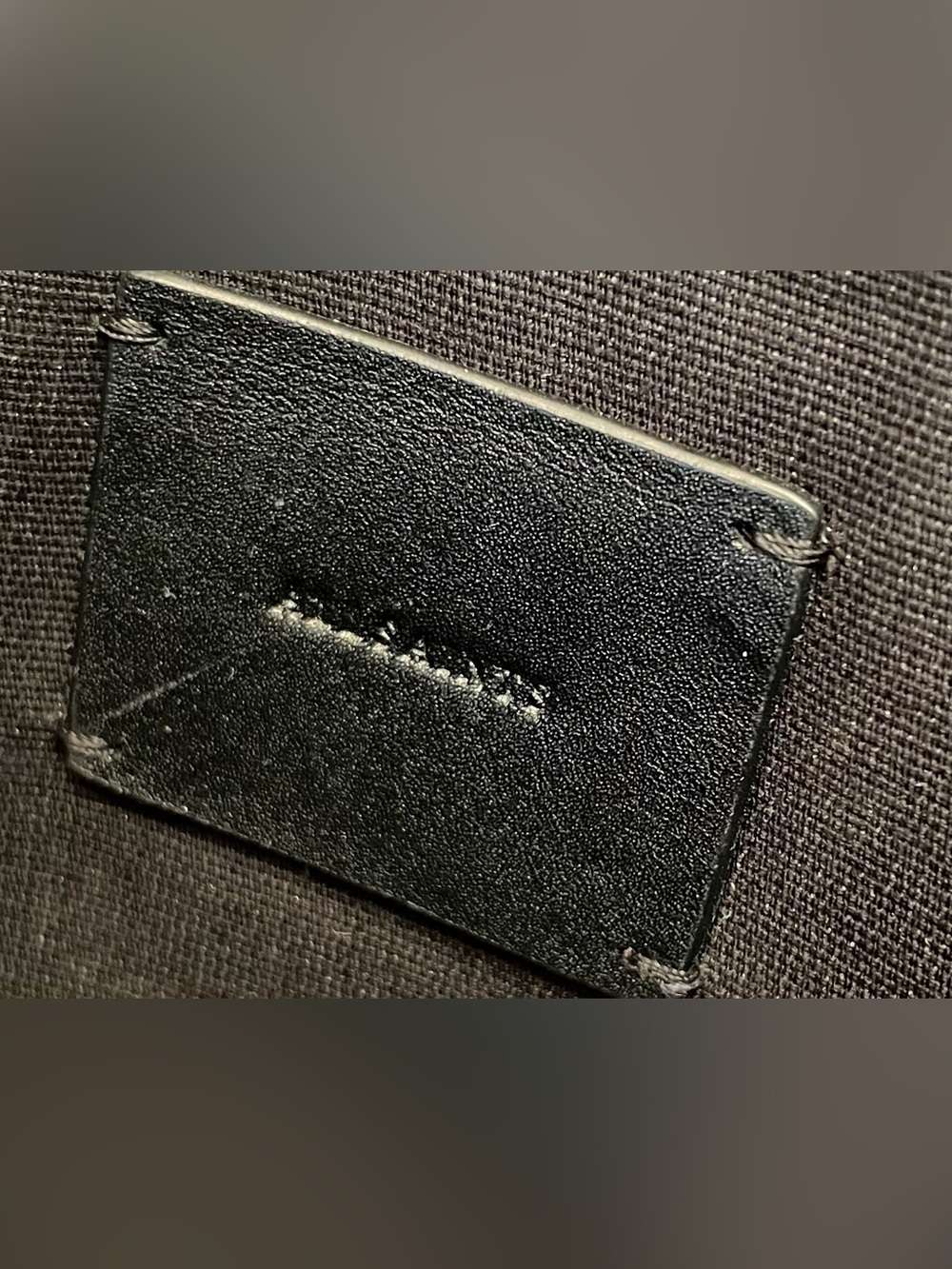 Allsaints Burgundy Leather Pouch - Picture 6 of 8